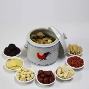 100 head rooster stew cup