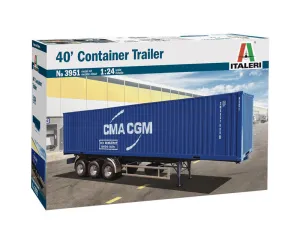 1/24 40' CONTAINER TRAILER - SUPER DECAL SHEET INCLUDED