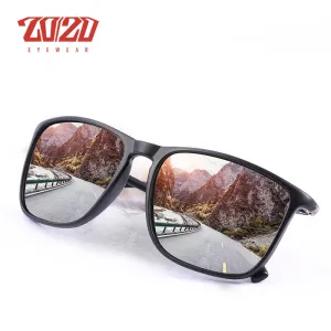 20/20 Brand Classic Polarized Sunglasses Men Driving Tr90 Frame Tr138