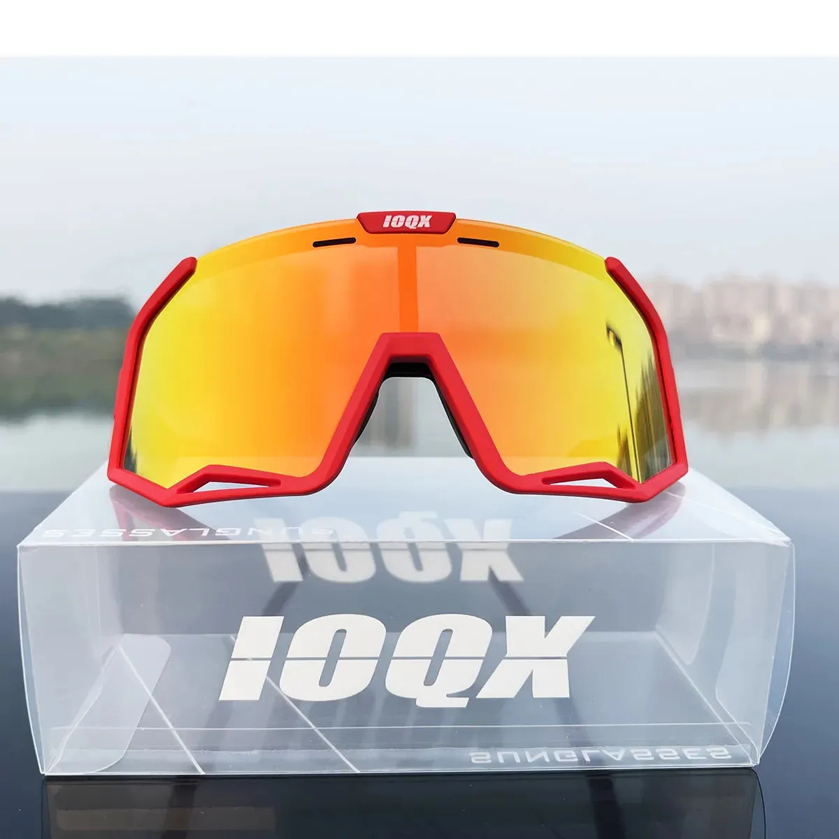 2023 IOQX polarized Outdoor Sports Bike Bicycle Sunglasses Gafas MTB Cycling Glasses Eyewear Peter Goggles eyeglass