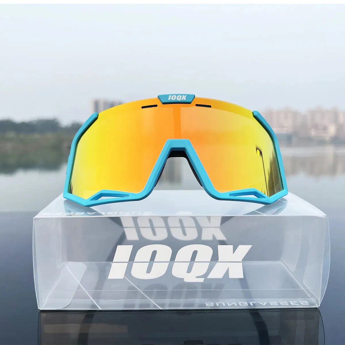 2023 IOQX polarized Outdoor Sports Bike Bicycle Sunglasses Gafas MTB Cycling Glasses Eyewear Peter Goggles eyeglass