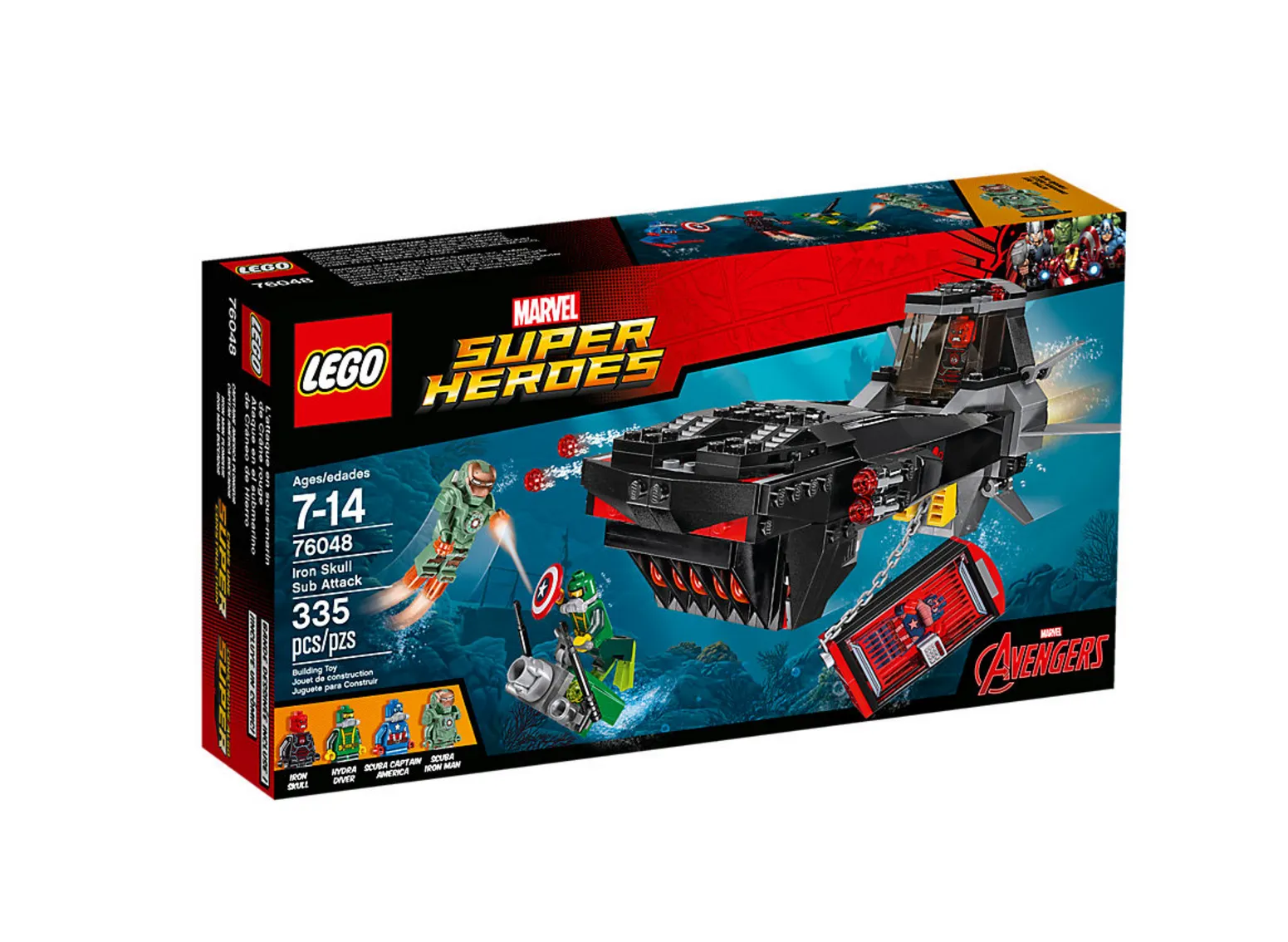 76048 LEGO® Super Heroes Iron Skull Sub Attack