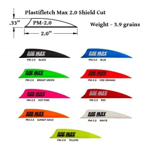 AAE Plastifletch Max 2.0 Vanes x1