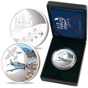 Air Force 100 Limited Edition Medallion - P-51D Mustang