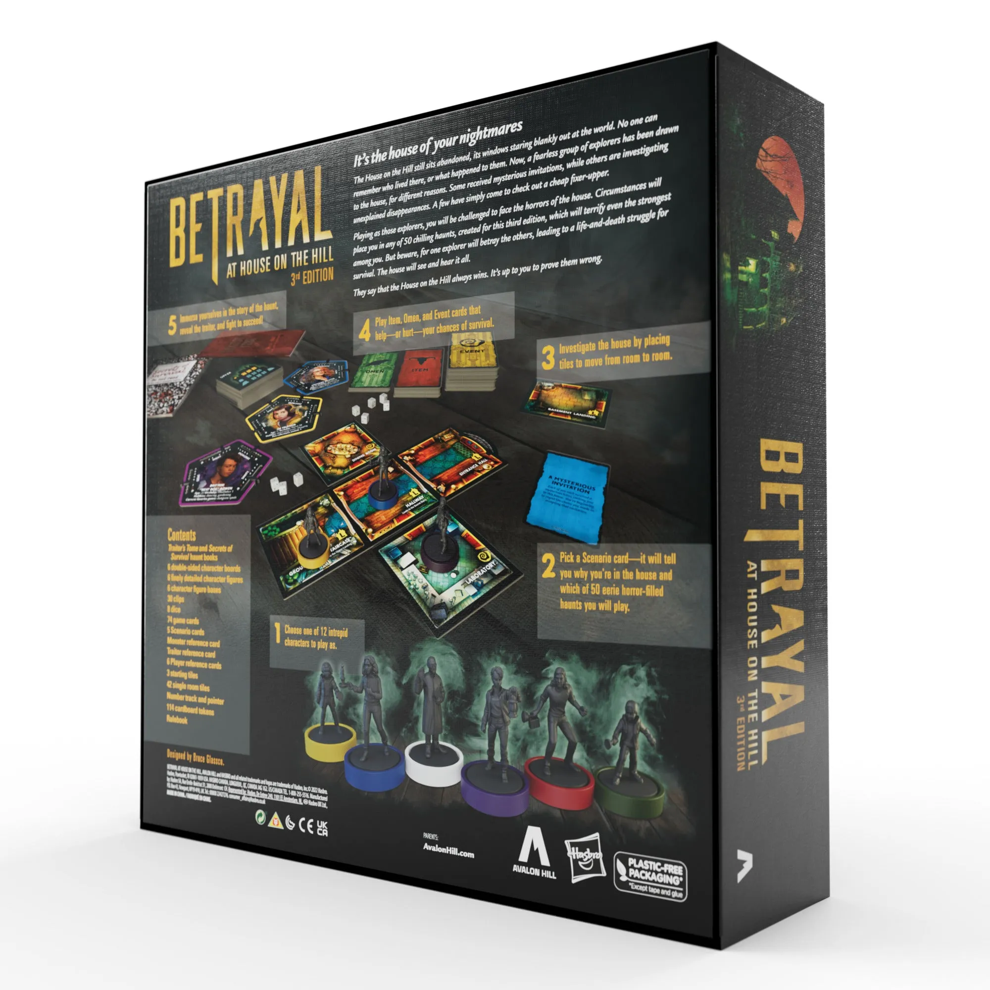 Avalon Hill Betrayal at House on the Hill (Select Language)