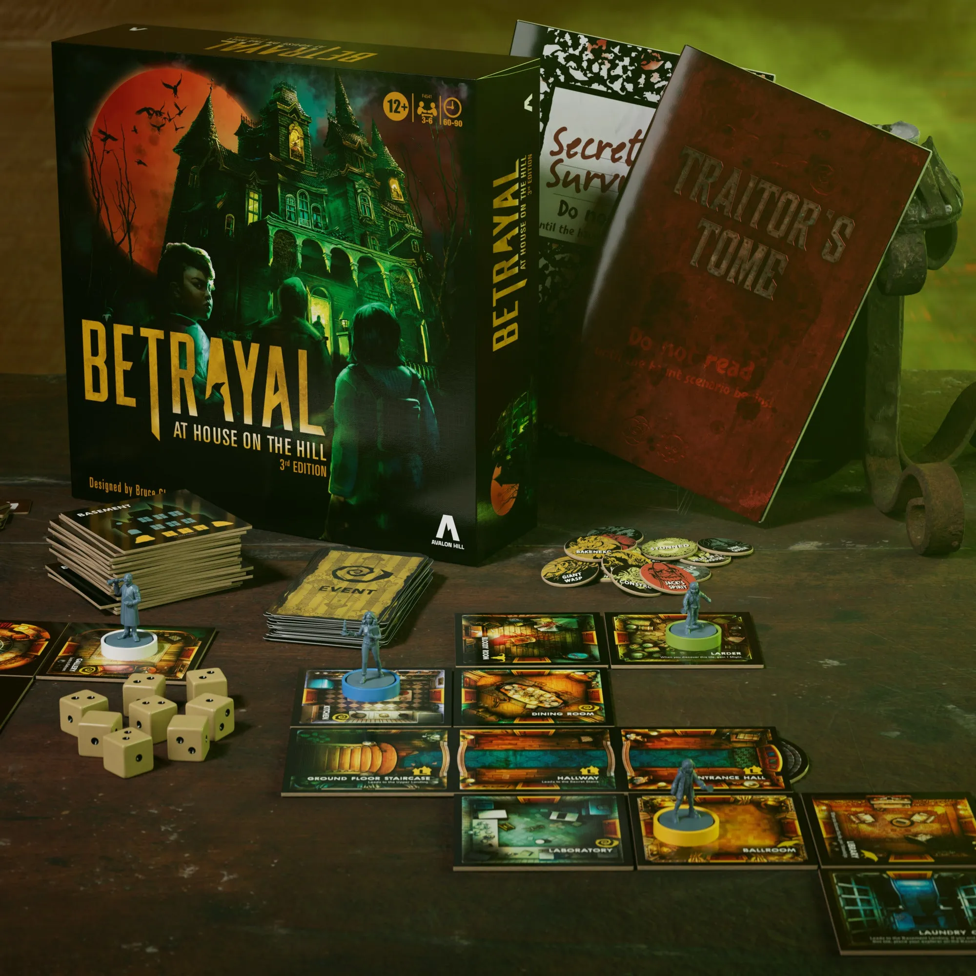 Avalon Hill Betrayal at House on the Hill (Select Language)