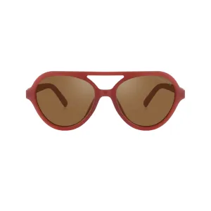 AVIATOR : SEMI-BENDABLE & POLARIZED SUNGLASSES | CINNAMON