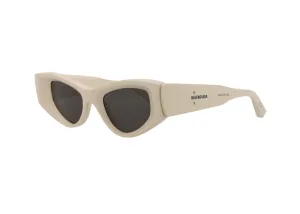 Balenciaga Cat Eye Sunglasses Beige/Grey