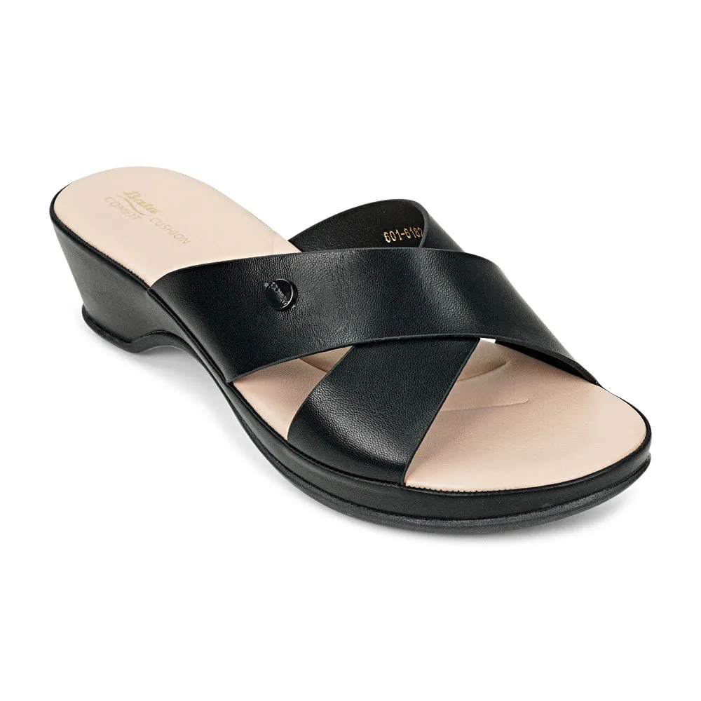 Bata Comfit CHAROTTE Low-Heeled Slip-On Sandal for Women