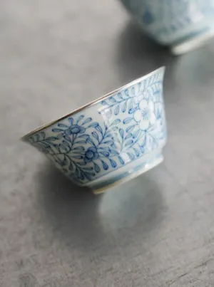 Blue and White Porcelain Hand-painted Cup