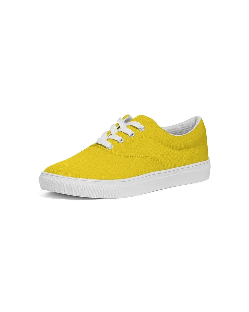 Bright Yellow Men's Canvas Sneakers | Men's | Bright Pure Yellow | C0M12Y100K0