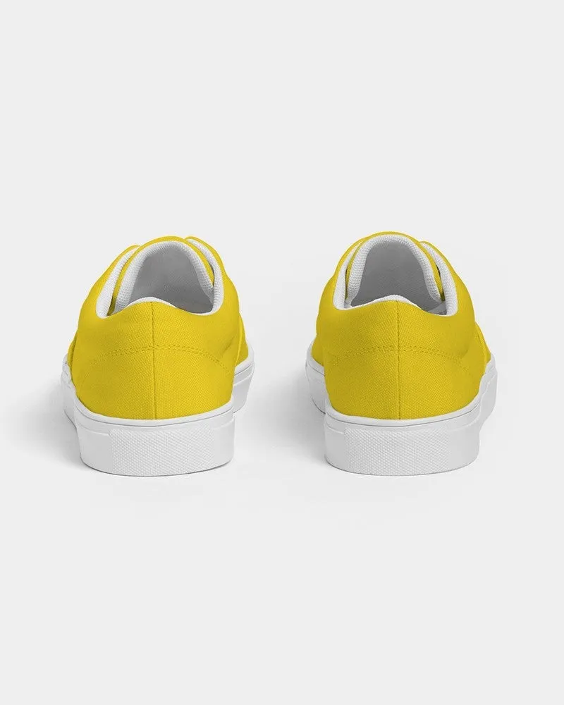 Bright Yellow Men's Canvas Sneakers | Men's | Bright Pure Yellow | C0M12Y100K0