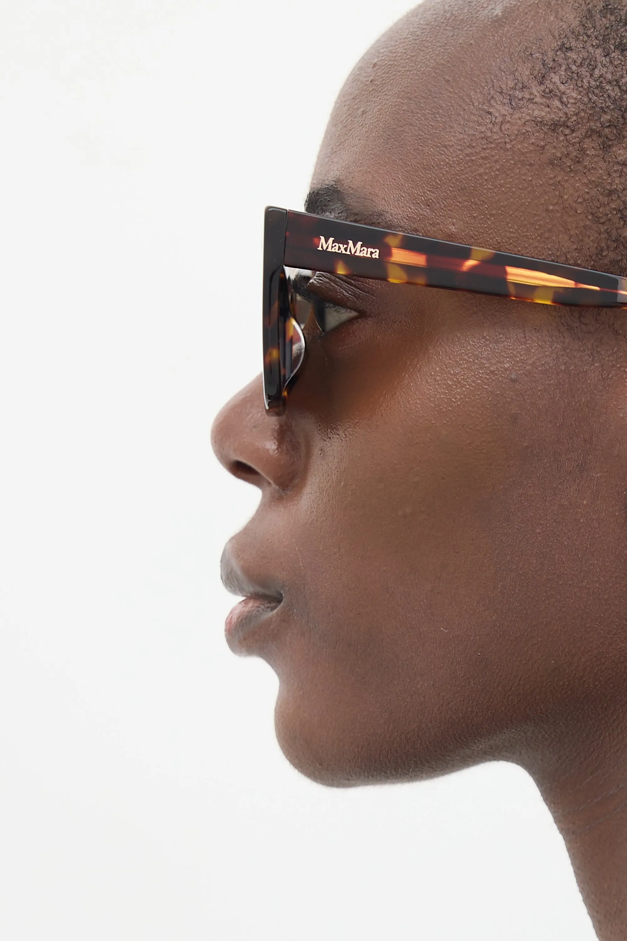 Brown Marbled MM Slim II Tapered Sunglasses