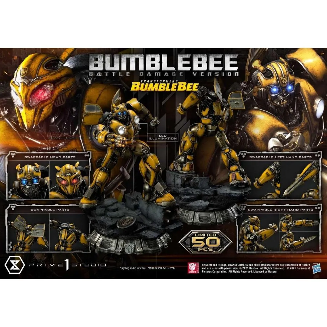 Bumblebee Battle Damaged Version Statue by Prime 1 Studio