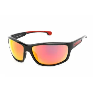 Carrera Ducati Men's Sunglasses - Red and Black Rectangular | CARDUC 002/S 00A4 UZ