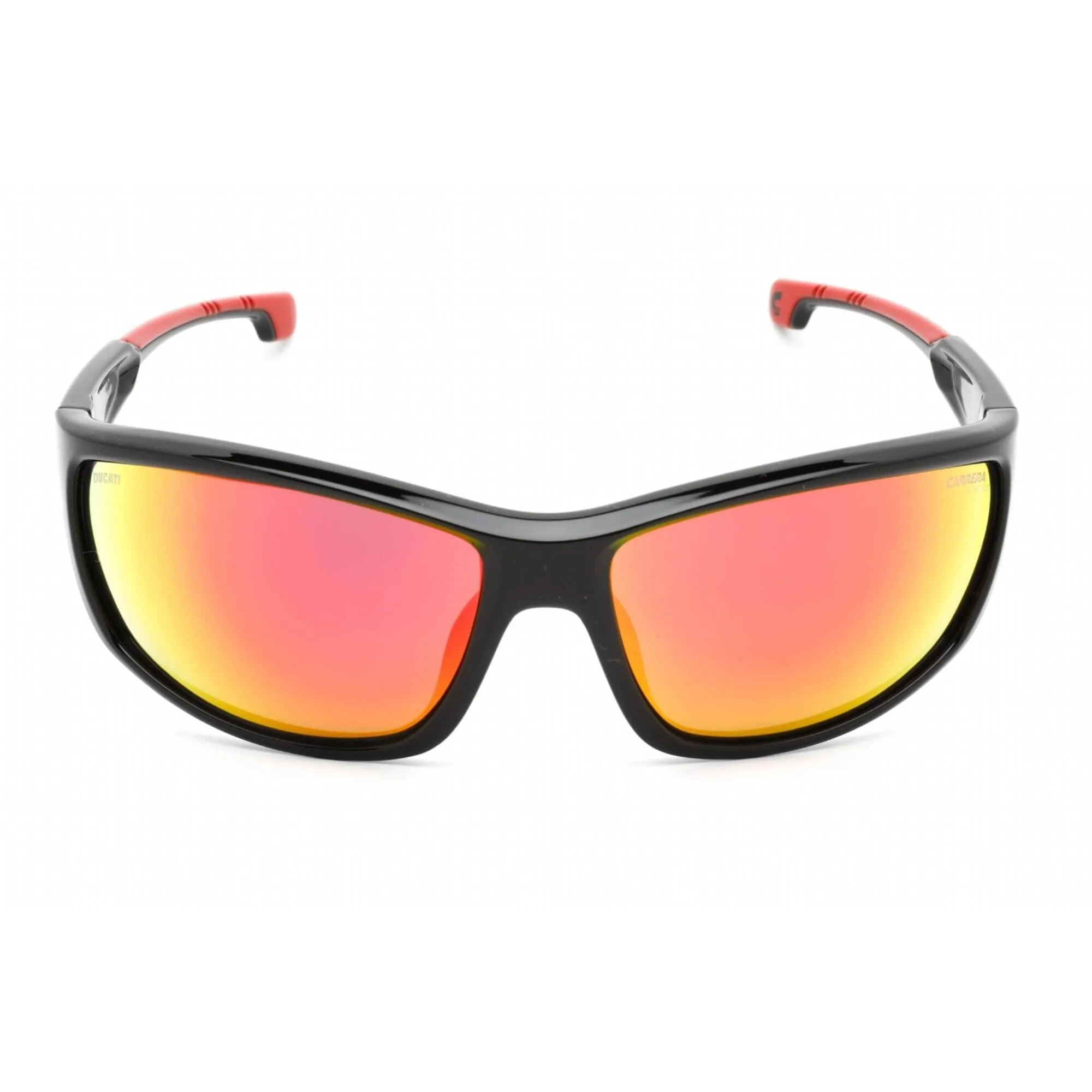 Carrera Ducati Men's Sunglasses - Red and Black Rectangular | CARDUC 002/S 00A4 UZ