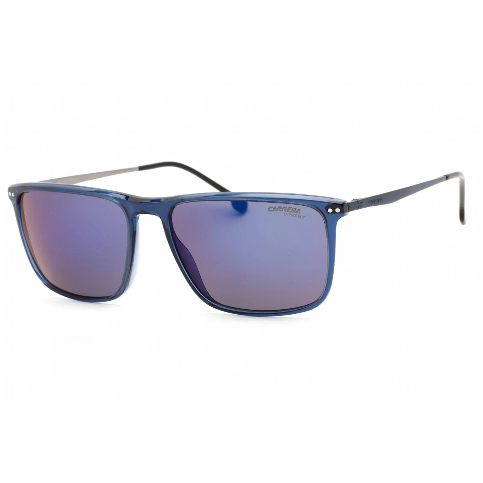 Carrera Men's Sunglasses - Blue Plastic Square Shape Frame | CARRERA 8049/S 0PJP XT