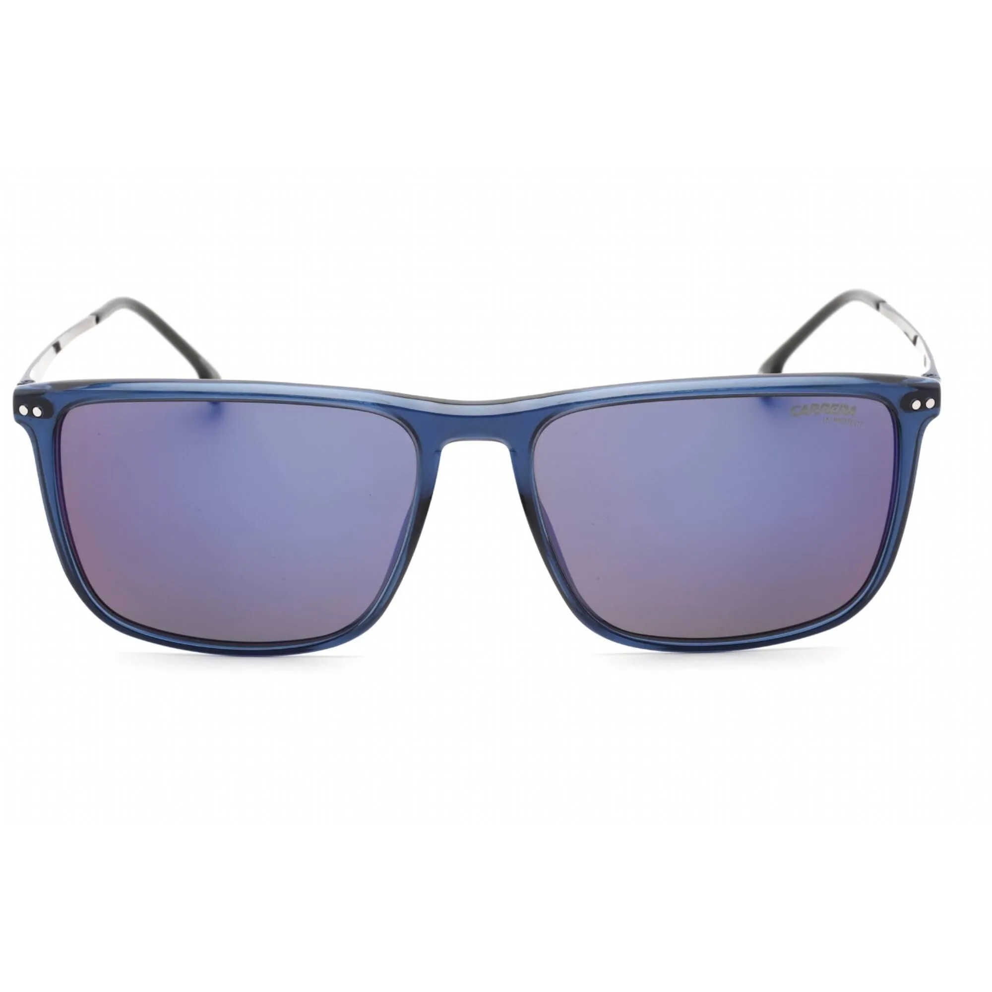 Carrera Men's Sunglasses - Blue Plastic Square Shape Frame | CARRERA 8049/S 0PJP XT