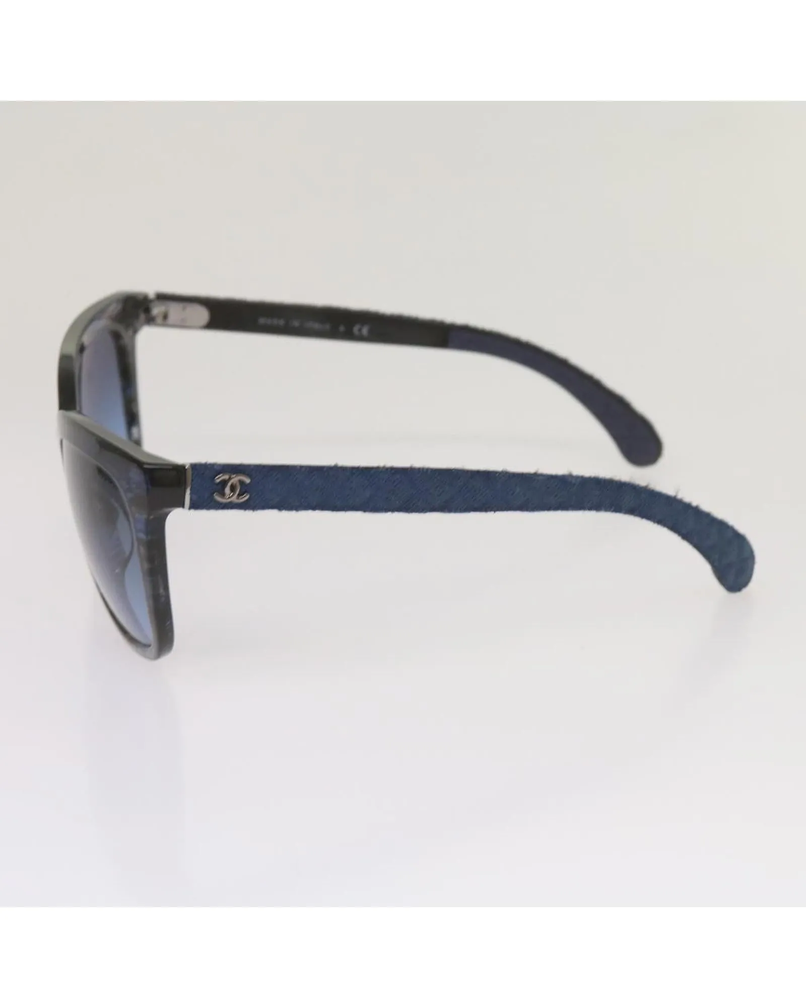 CHANEL 5279A Black Blue Cat-Eye Sunglasses