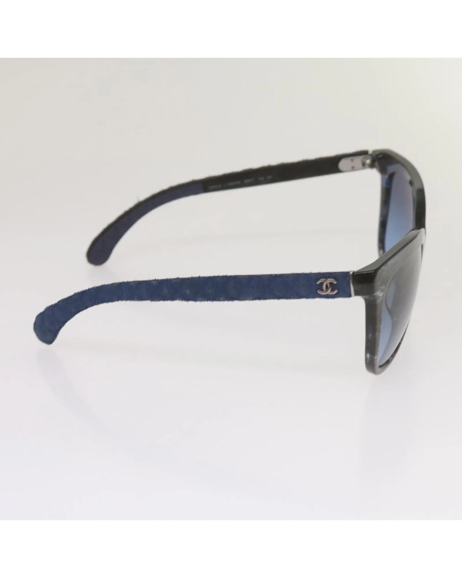 CHANEL 5279A Black Blue Cat-Eye Sunglasses