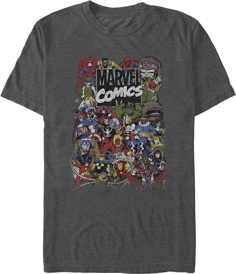 Character Collage Marvel Comics T-Shirt