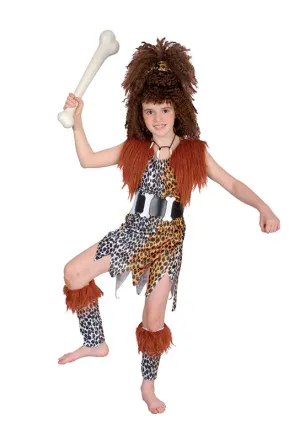 Child Cave Girl Costume