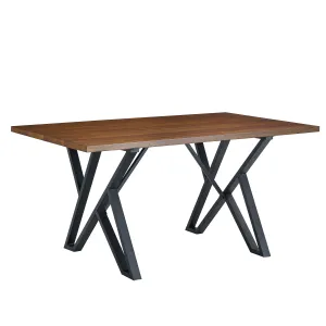 Citria Modern Walnut Dining Table