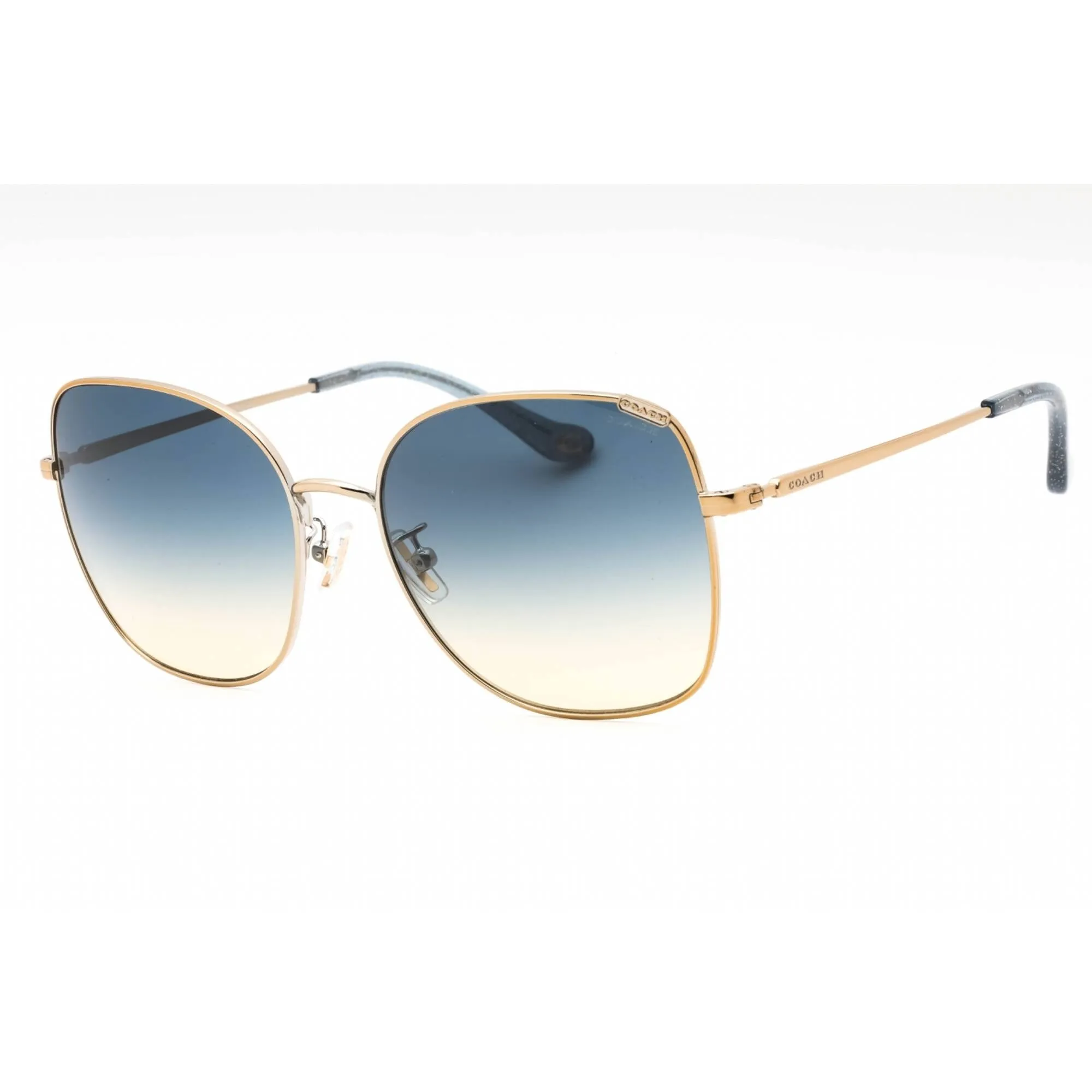 Coach Women's Sunglasses - Gold Metal Butterfly Full Rim Frame | 0HC7133 900579