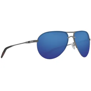 Costa Del Mar Unisex Sunglasses - Helo Polarized Blue Mirror Lens Pilot | 06S6006 06