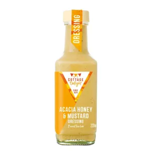 Cottage Delight 220ml Acacia Honey & Mustard Dressing