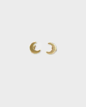 Crescent stud Earrings