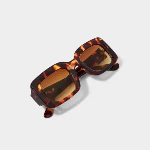 Crete Sunglasses in Brown Tortoiseshell KLSG050