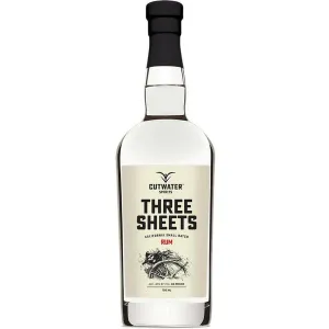 Cutwater Spirits Three Sheets California Small Batch Rum 750ml