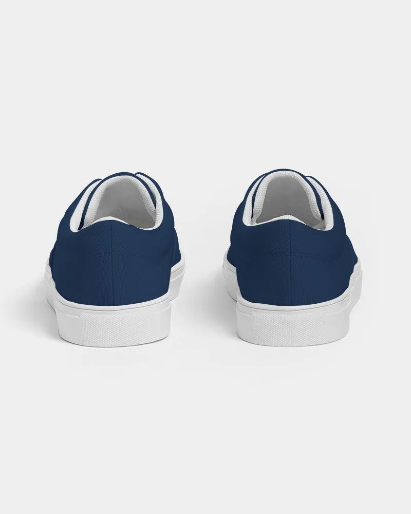 Dark Blue Women's Canvas Sneakers | Women's | Dark Pure Blue | C100M50Y0K80