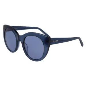 Dkny Women's Sunglasses - Crystal Blue Full Rim Cat Eye Frame | DKNY DK517S 400