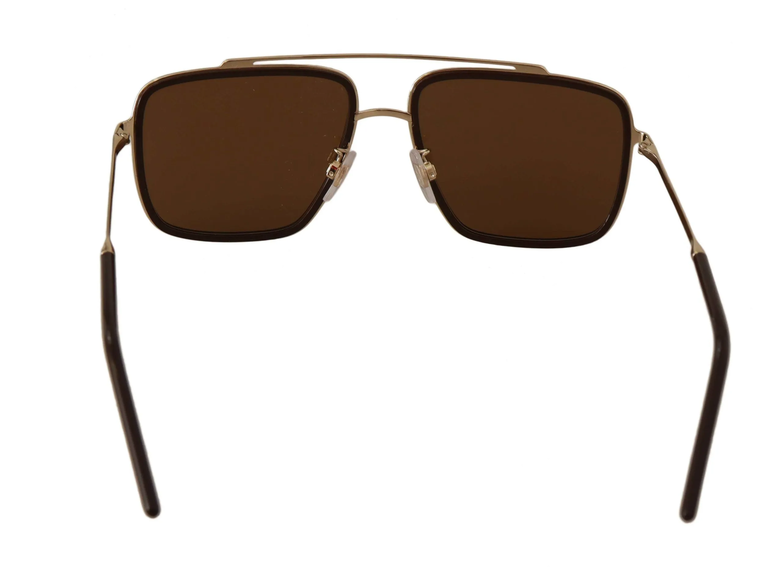 Dolce & Gabbana Elegant Gold-Black Gradient Men's Sunglasses