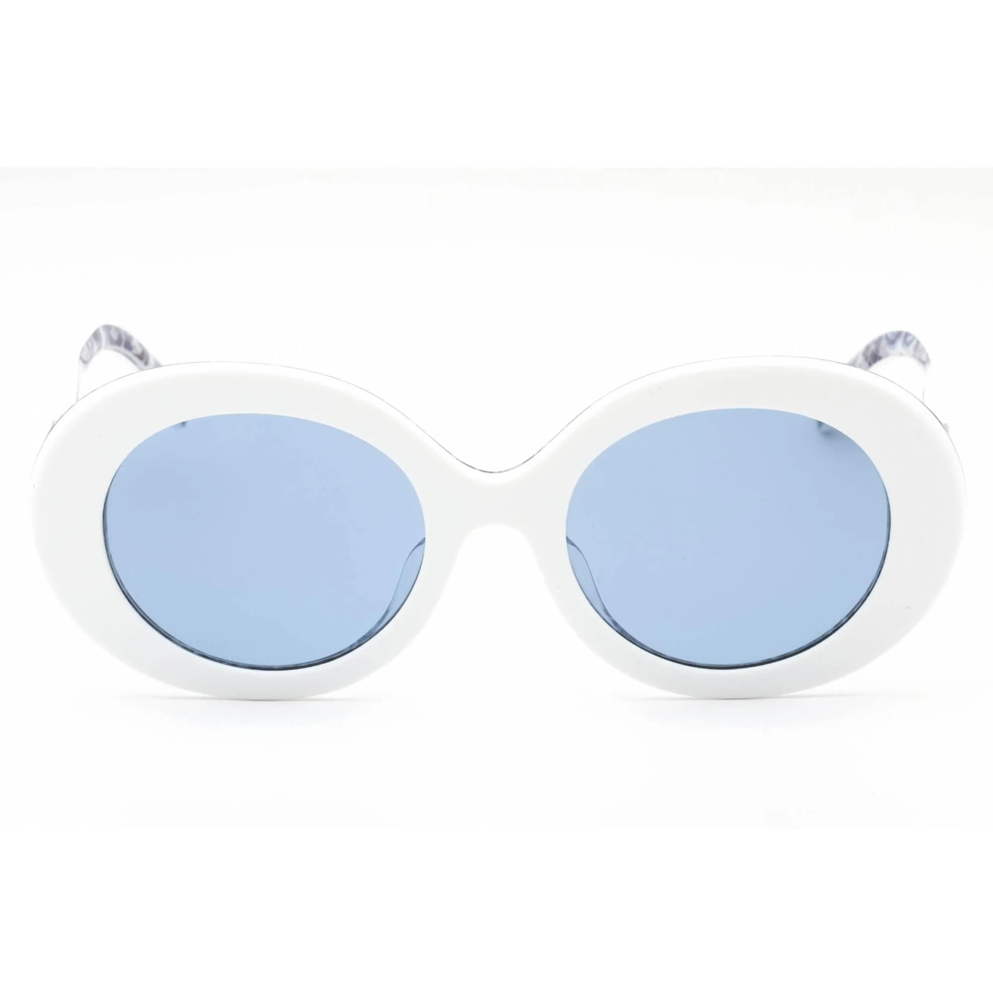 Dolce & Gabbana Women's Sunglasses - White On Blue Maiolica Frame | 0Dg4448F 337155