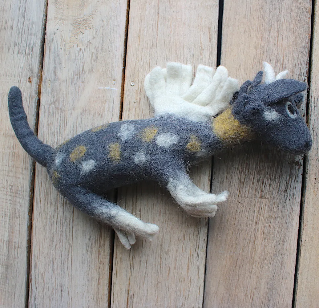 Dragon felt animal