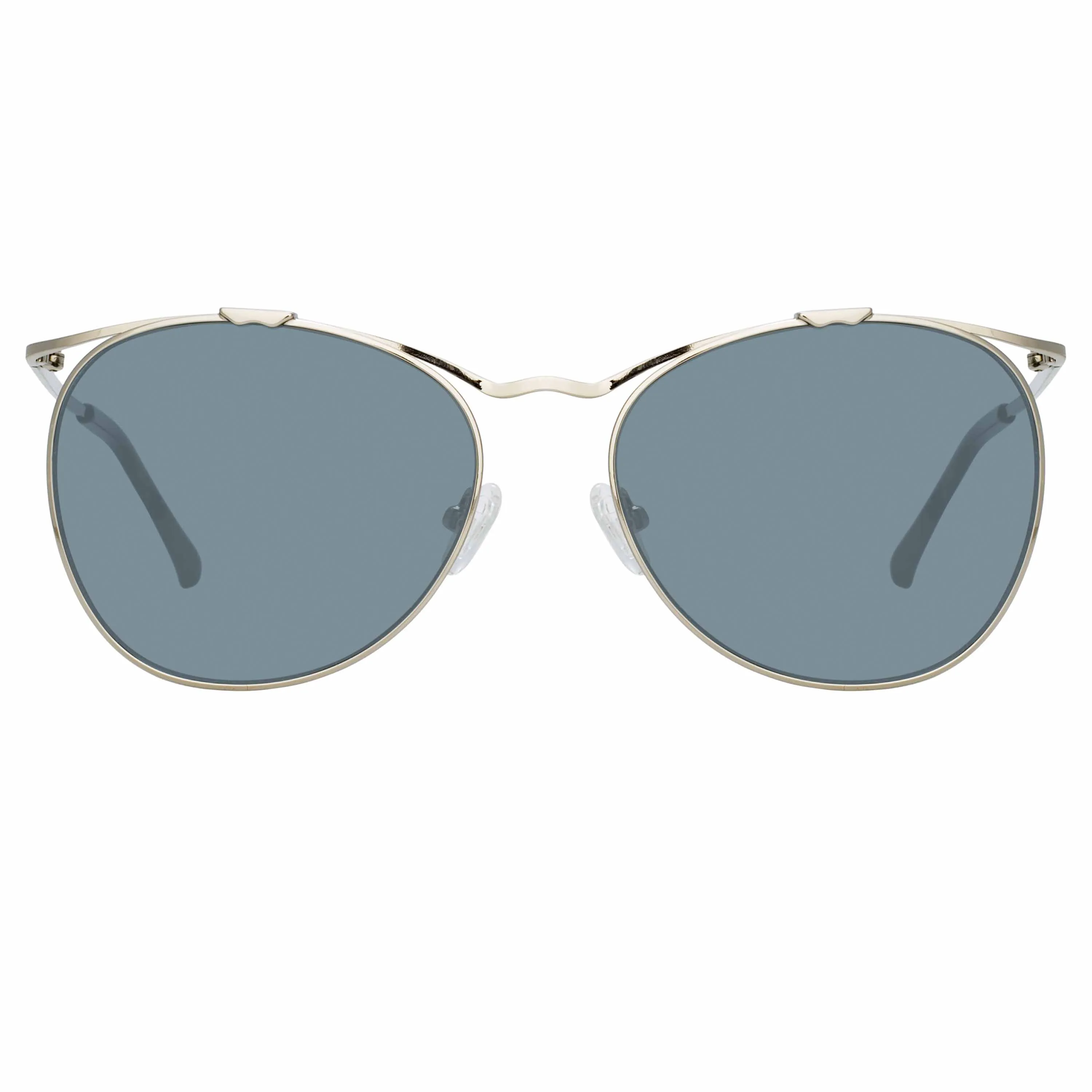 Dries Van Noten Ladies Cat Eye Grey Sunglasses DVN194C1SUN