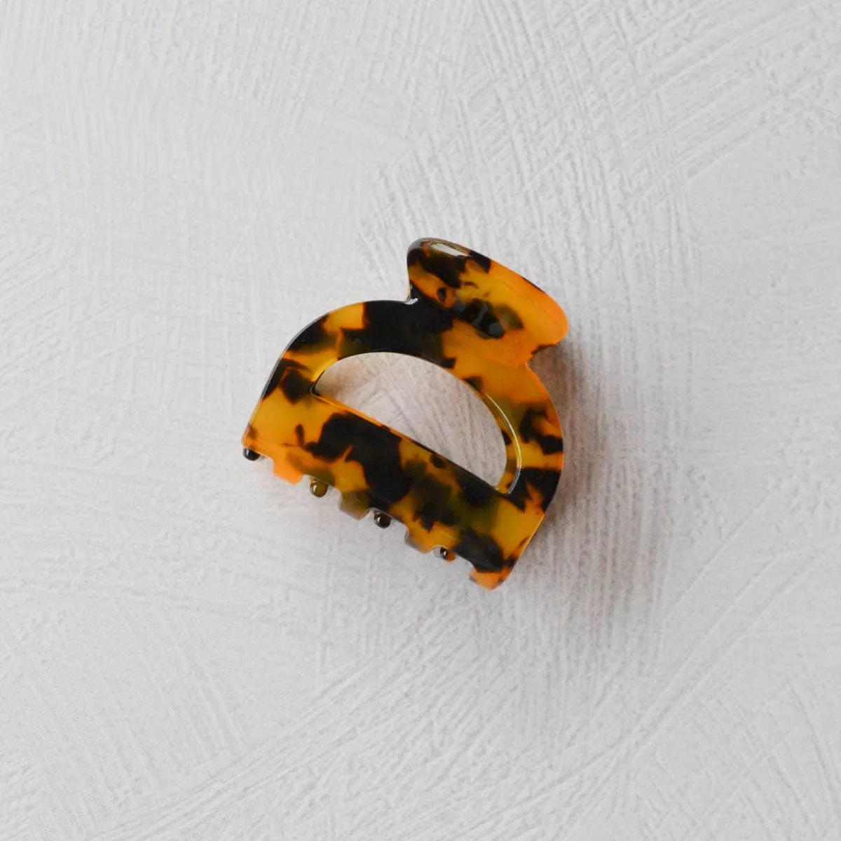 Eco Pouch Hair Claw Clip: Amber Mix