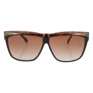 ELDORADO Black/Brown Cat-Eye Sunglasses