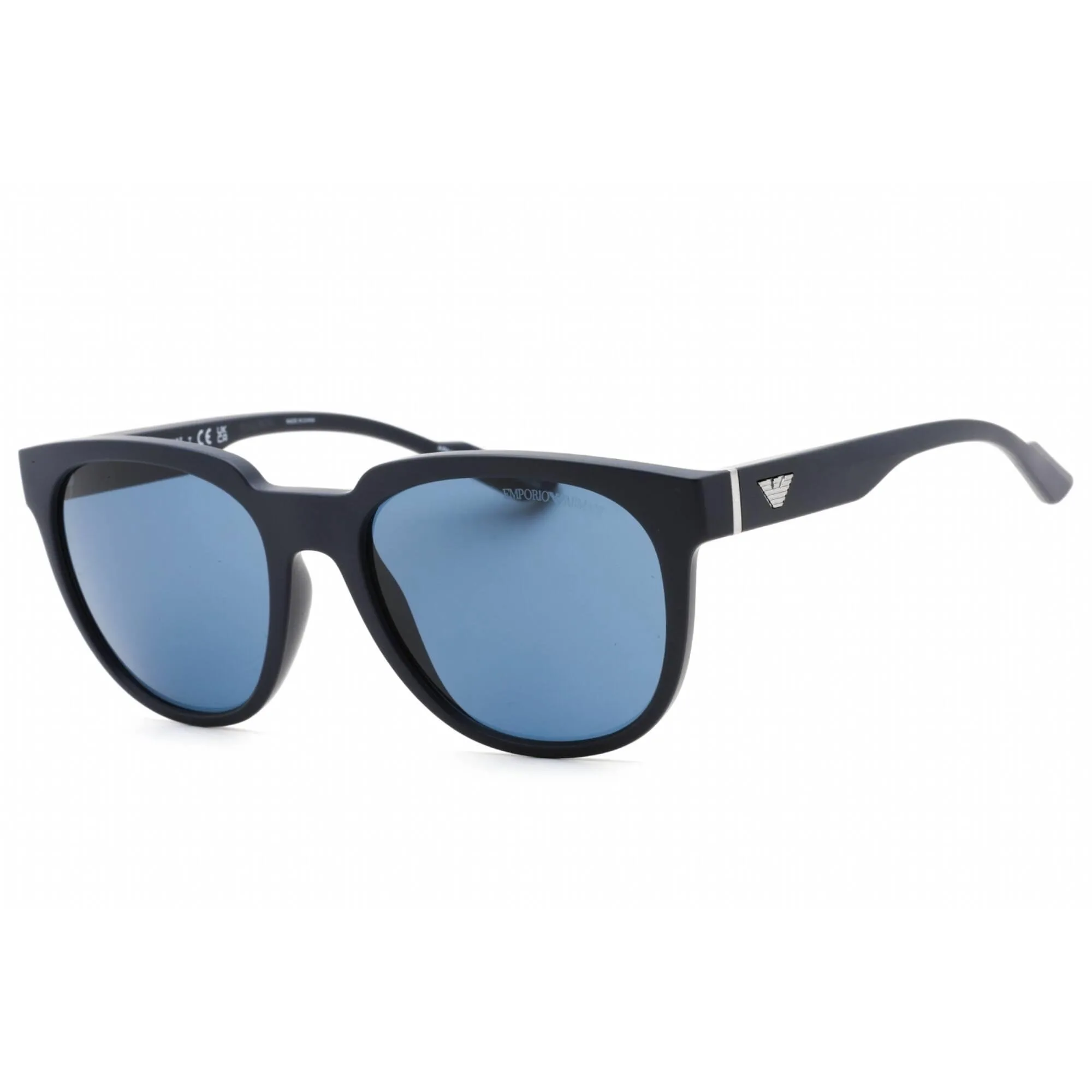 Emporio Armani Men's Sunglasses - Matte Navy Blue Rectangular Frame | 0EA4205 508880