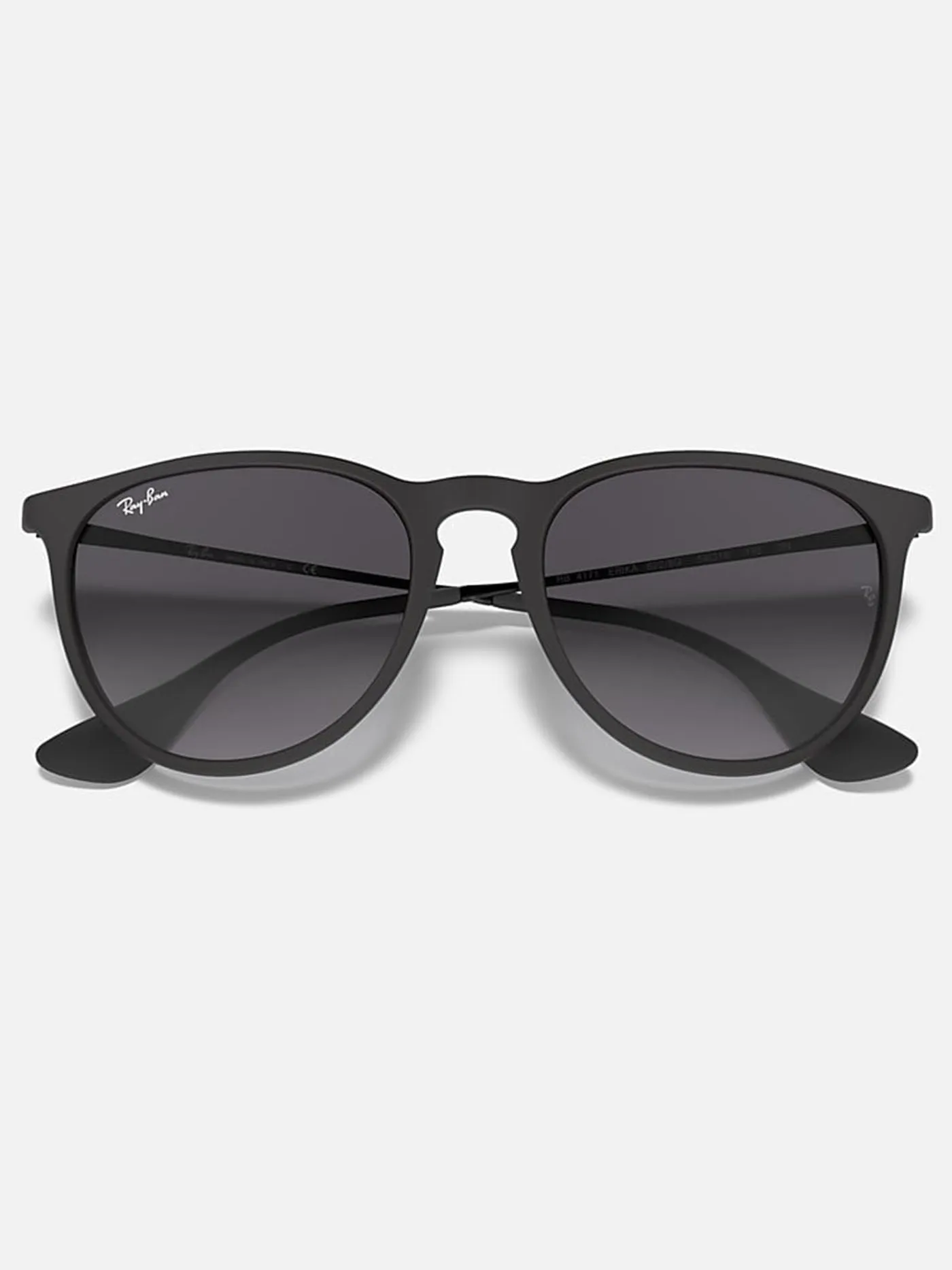 Erika Matte Black/Grey Gradient Sunglasses