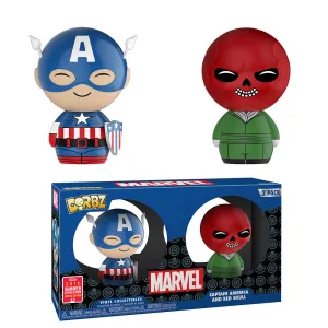 Funko Dorbz - Marvel - Captain America and Red Skull Summer Con 2018 Vinyl Figures 2-Pack (31352) LOW STOCK