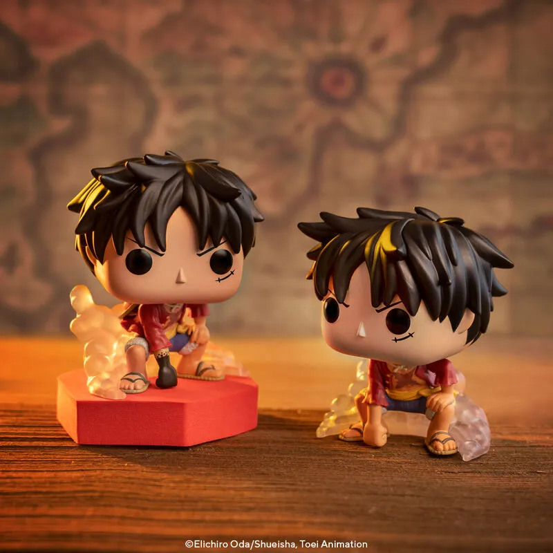 Funko Pop! Animation: One Piece - Monkey D. Luffy Gear Two Chase Fundom Exclusive