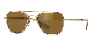 Garrett Leight Mr. Leight Navigator S ML4034 BZ-12KG-AM/MOJBRN PLR Polarised