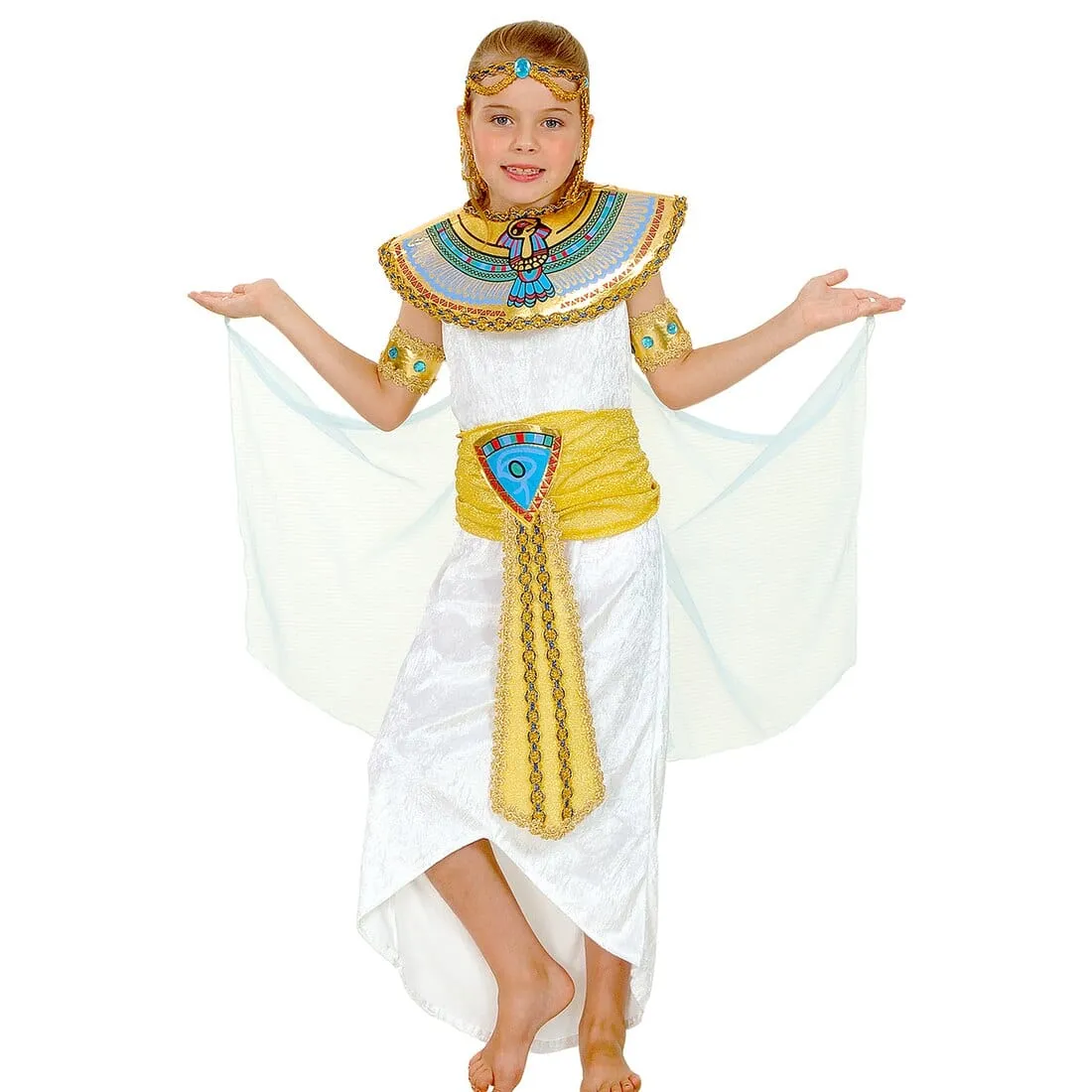 Girls Princess Cleopatra Egyptian Halloween Costume