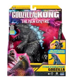 Godzilla X Kong The New Empire 18cm Deluxe Titan Figure Evolution Godzilla