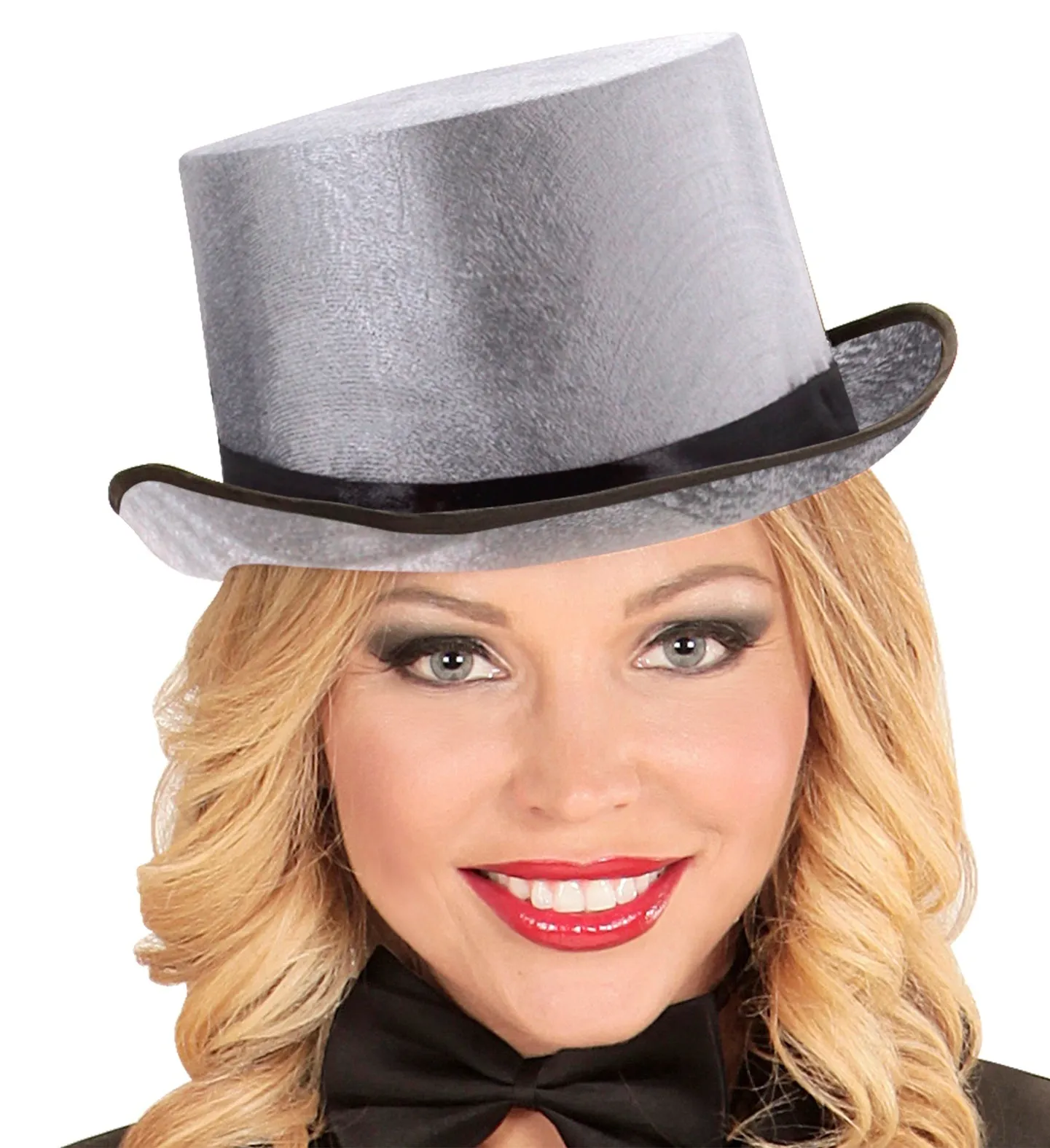 Grey Top Hat Velvet