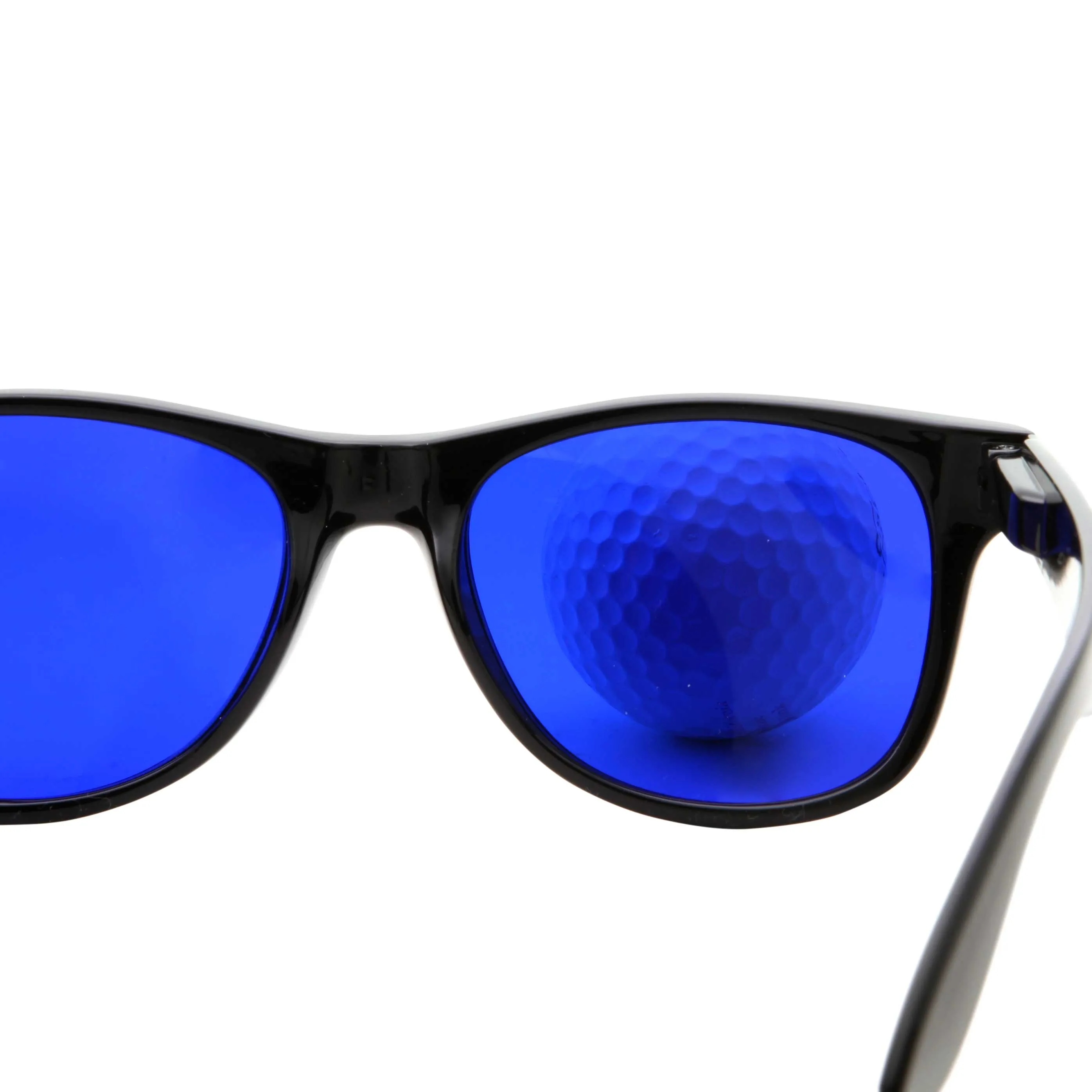 grinderPUNCH Golf Ball Finder Glasses - Casual Classic Style True Blue Lens Sunglasses - Men and Women